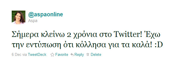 2 years Twitter