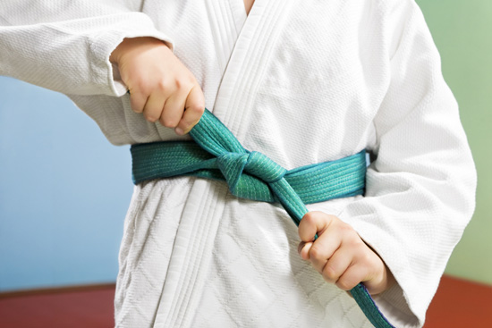 "judo green belt"