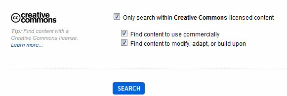 Flickr Search - CC Πού θα βρω φωτογραφίες για το blog μου;