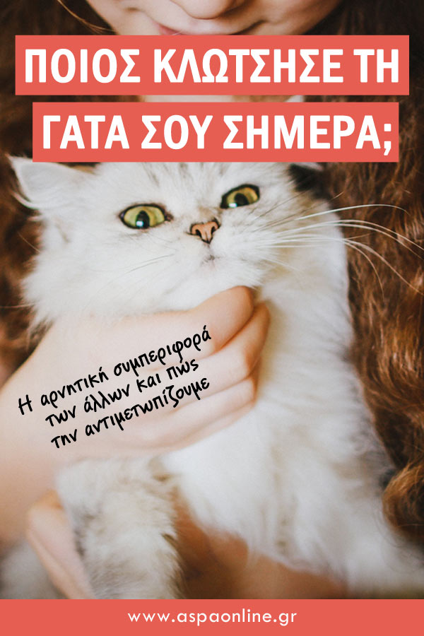 Ποιος κλώτσησε τη γάτα σου σήμερα;