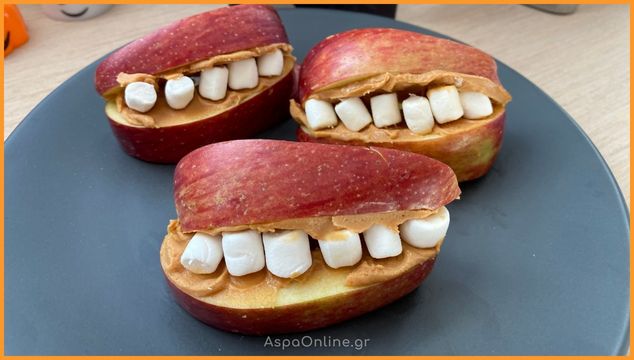 Λιχουδιές για το Halloween: Τα Ζαχαρο-Σαγόνια της Μάγισσας