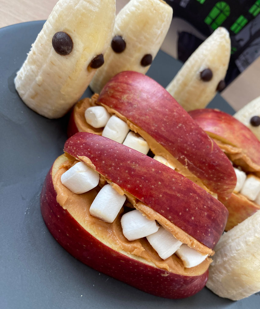 Λιχουδιές Halloween, μία από τις 5+1 ιδέες για Halloween στο σπίτι με τα παιδιά